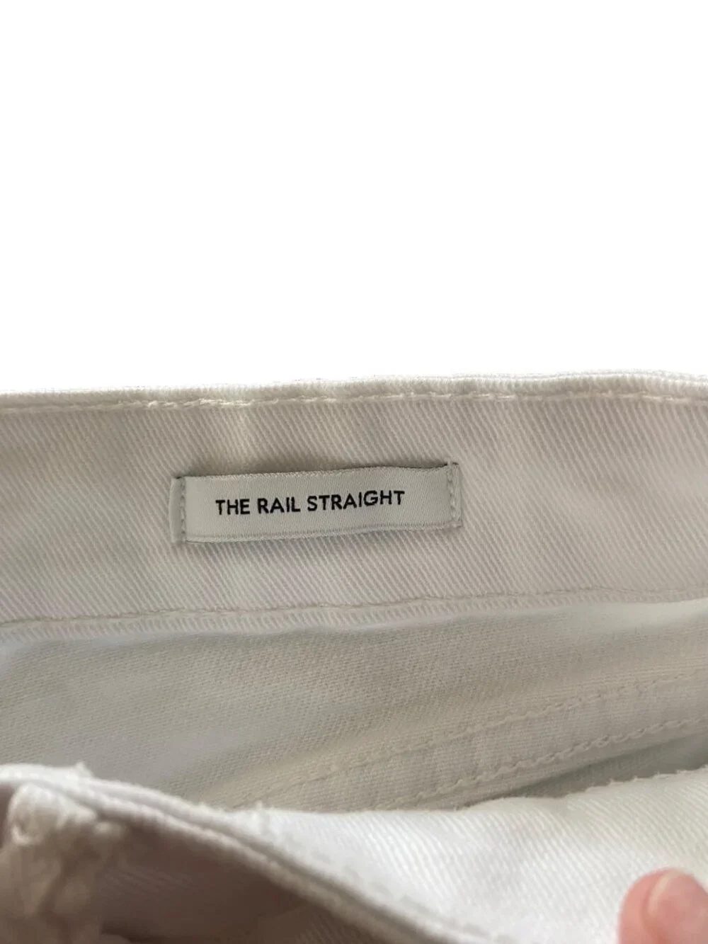 SkinnyGirl Jeans The Rail Straight Leg Ankle Jeans White Size 27 Beach Coastal